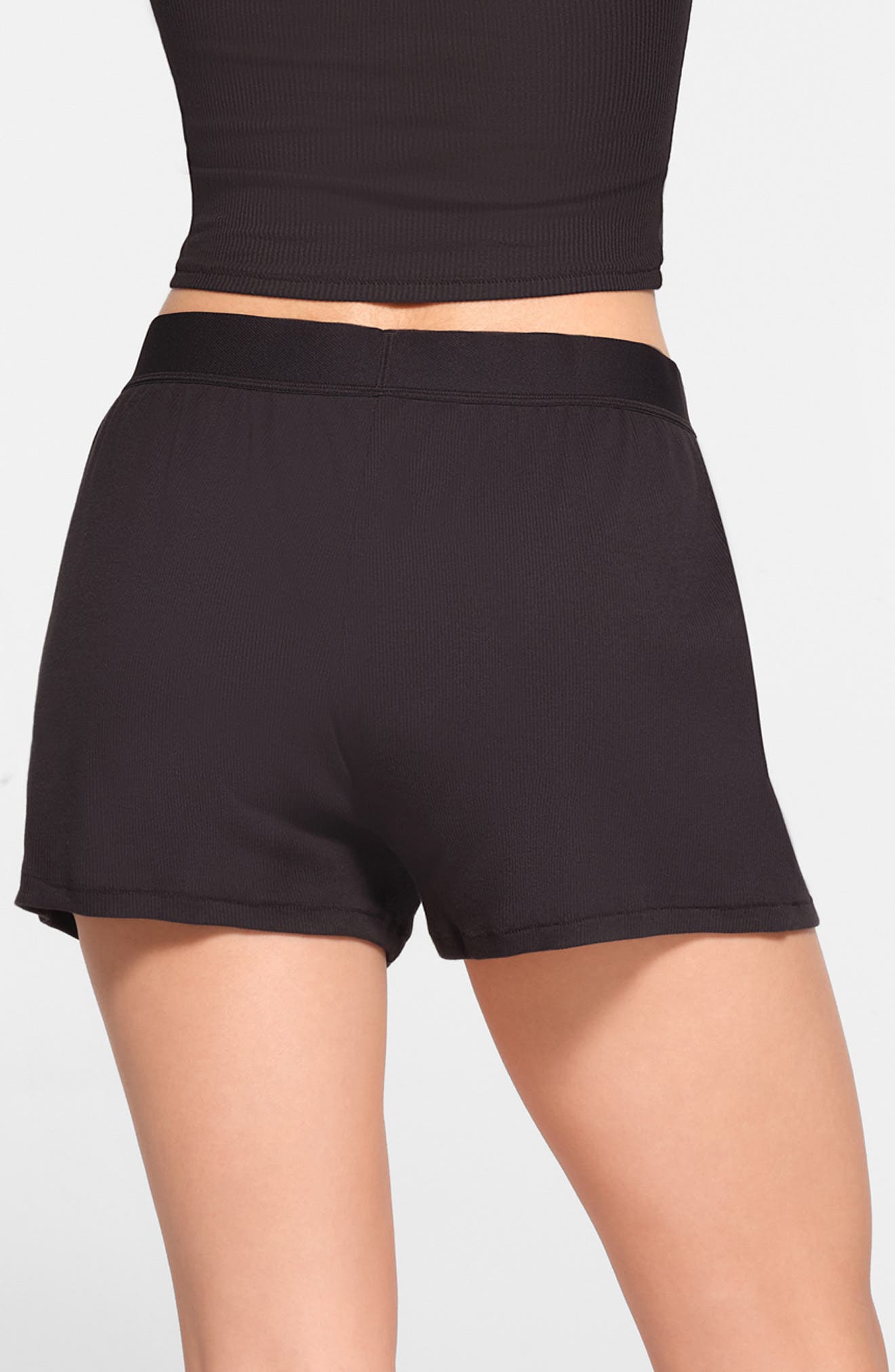Rib Stretch Cotton Loose Boxers - image 2