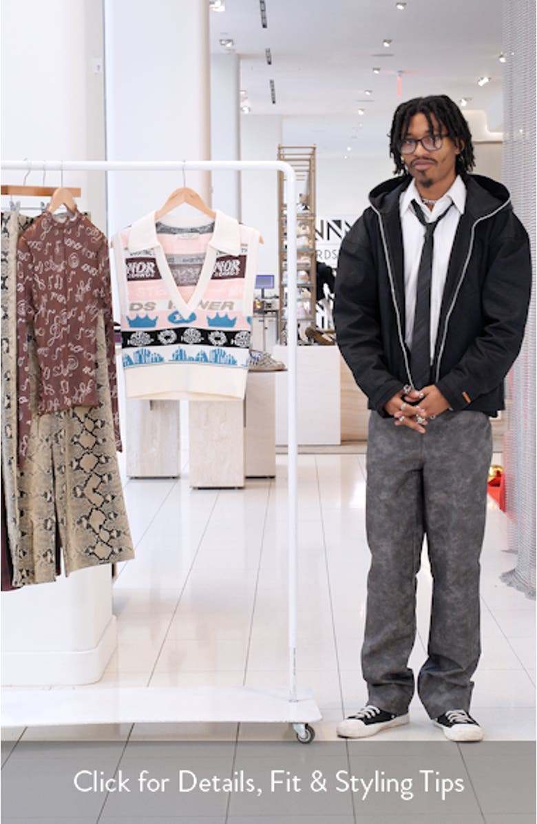 Collared Cotton Sweater Vest, sales video thumbnail