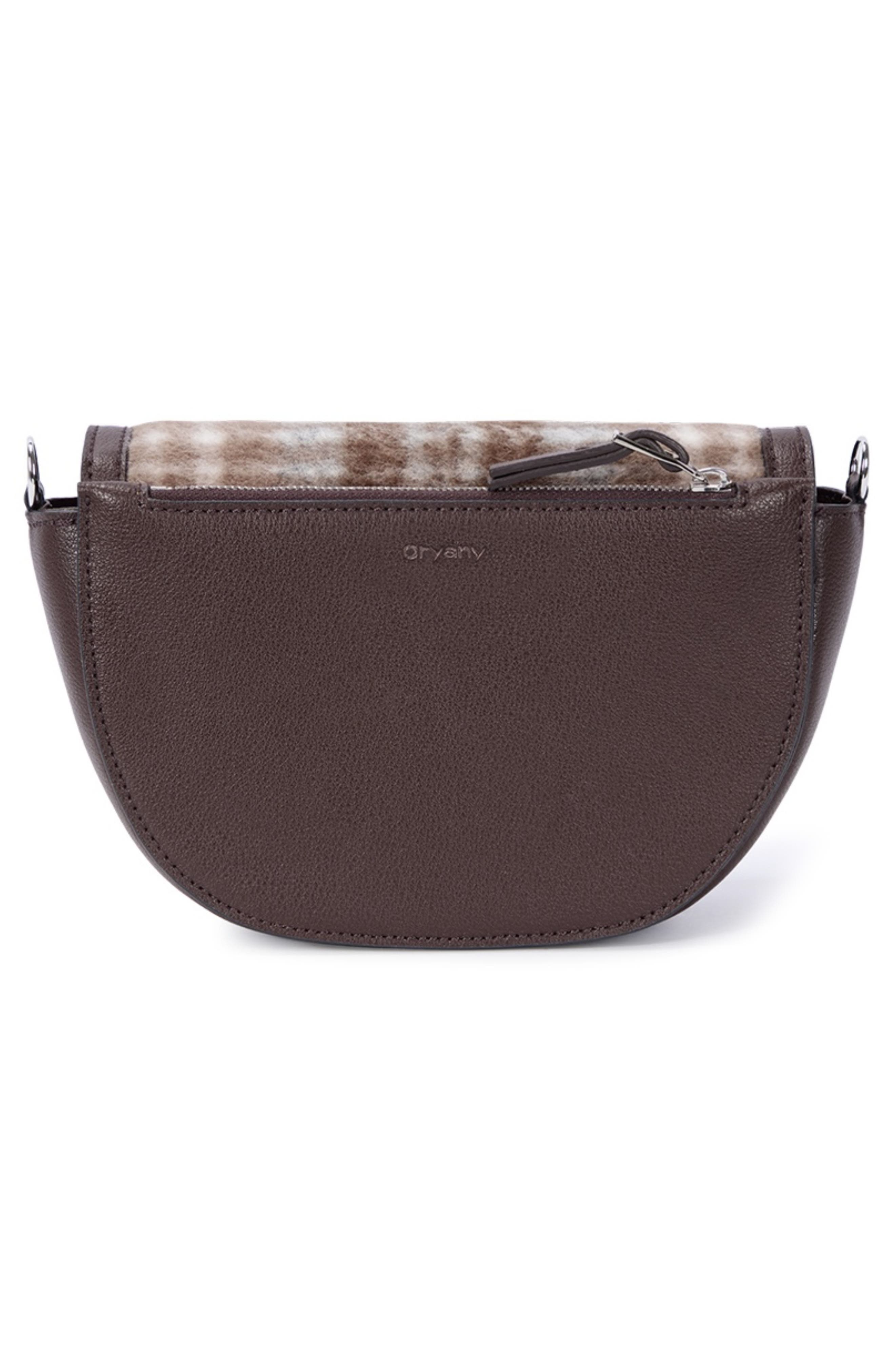 Oryany Lottie Check Crossbody Bag, Alternate, color, Brown