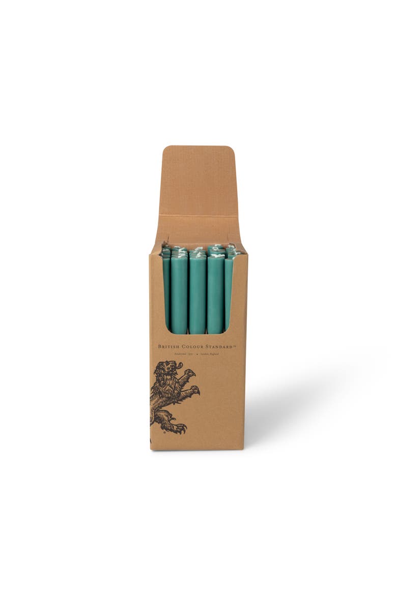 Dinner Candles - Set of 25, Alternate, color, Beryl Green