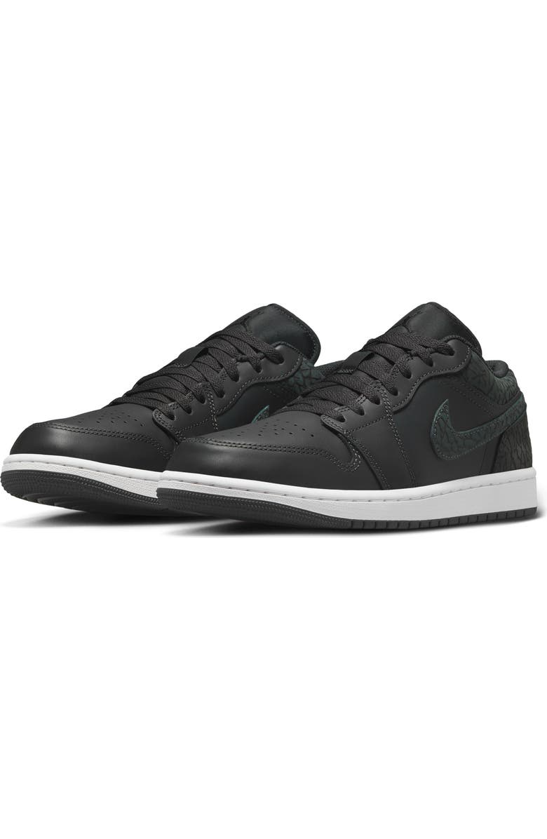 Jordan Air Jordan 1 Low 'Black Elephant' Sneaker, Main, color,