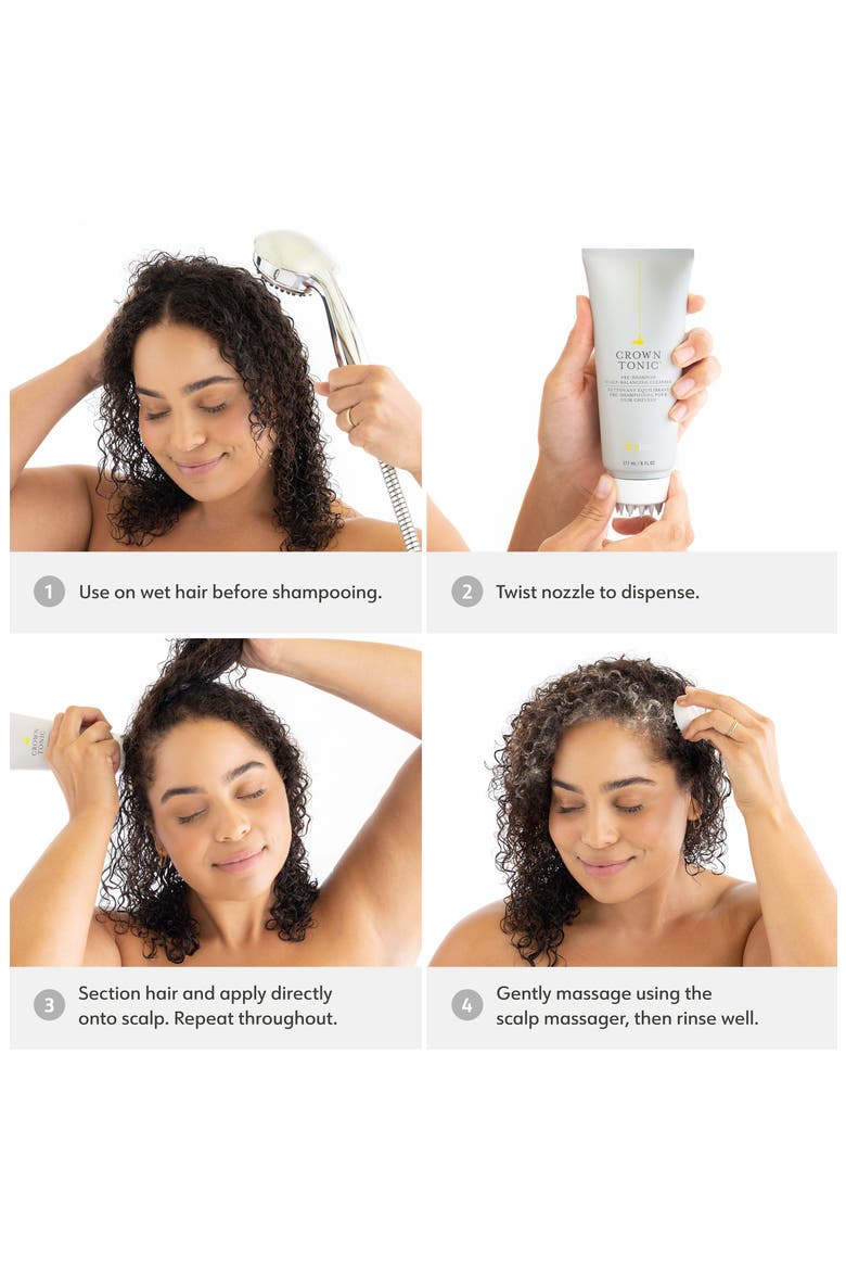 Crown Tonic™ Pre-Shampoo Scalp-Balancing Cleanser, Alternate, color, NO COLOR
