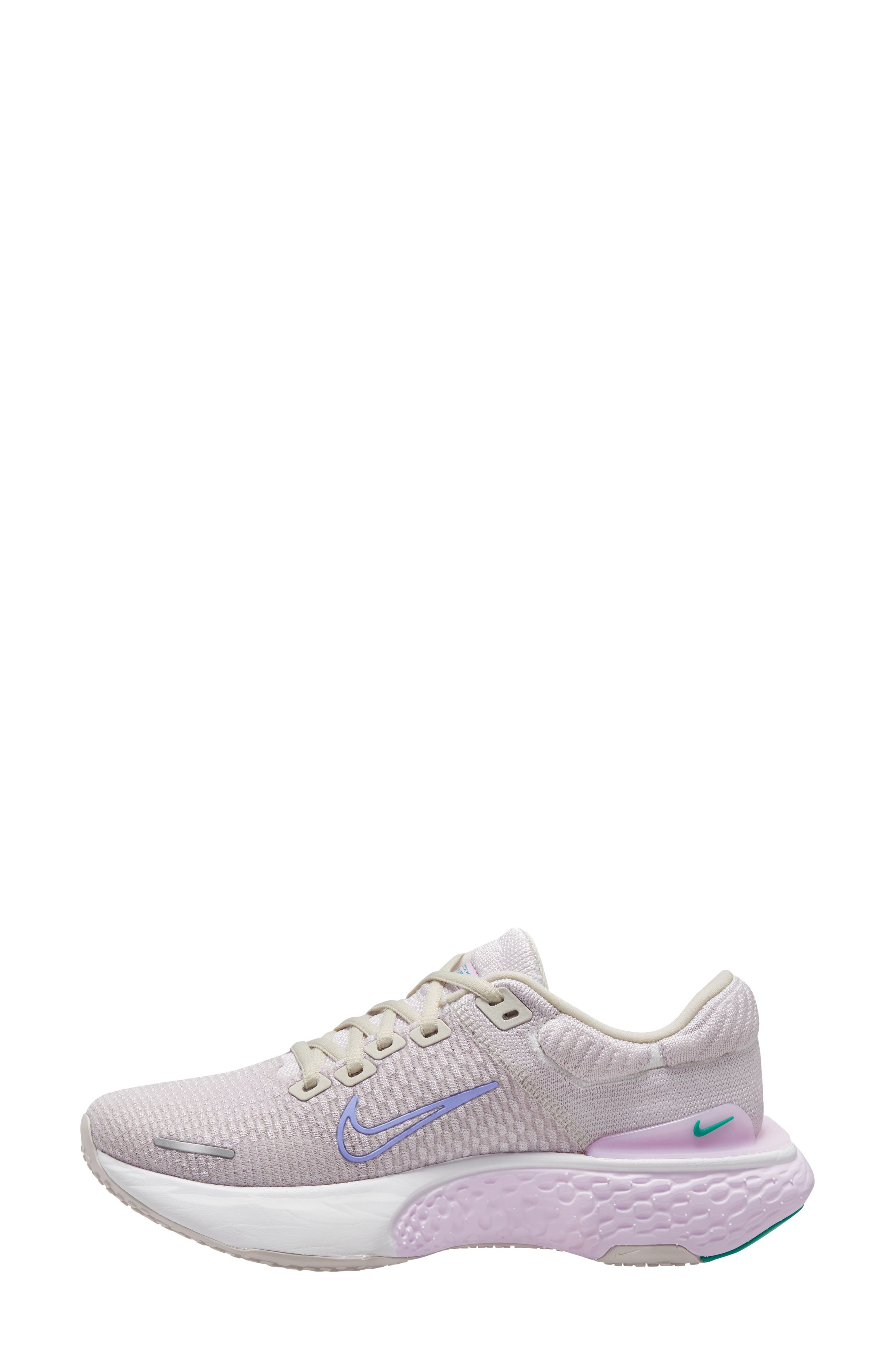 ZoomX Invincible Run Flyknit 2 Running Shoe, Alternate, color, LIGHT BONE/ DOLL/ IRON