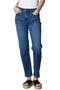 Clever High Waist Slim Straight Leg Jeans