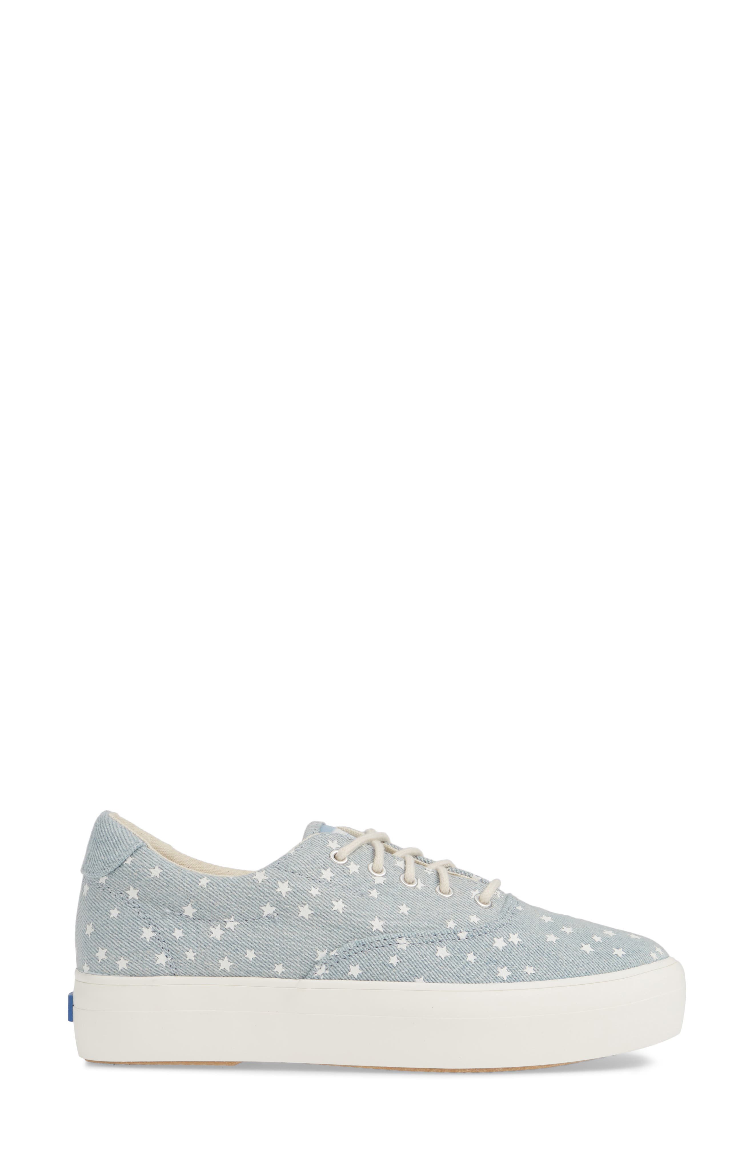 Keds<sup>®</sup> Rise Denim Star Sneaker, Alternate, color, 