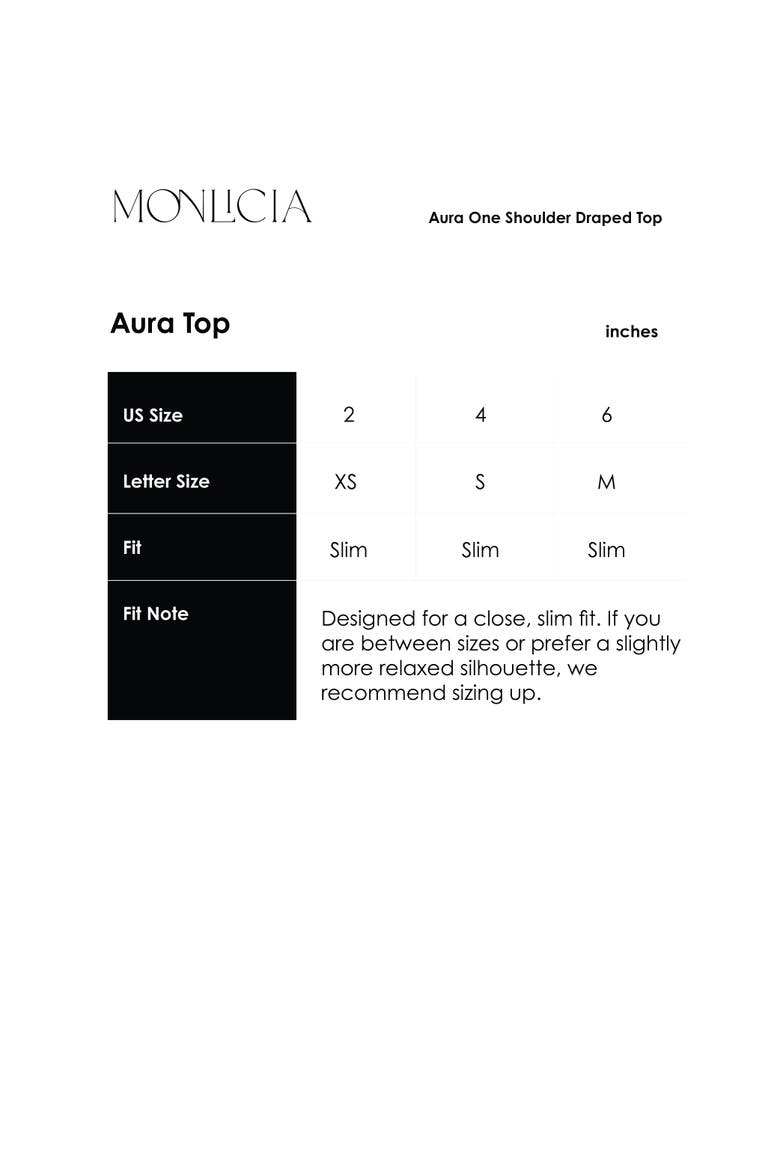 Aura One-Shoulder Draped Stretch Top, Alternate, color, Black