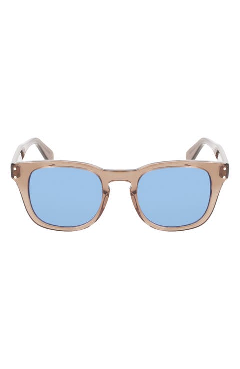 49mm Small Rectangular Sunglasses