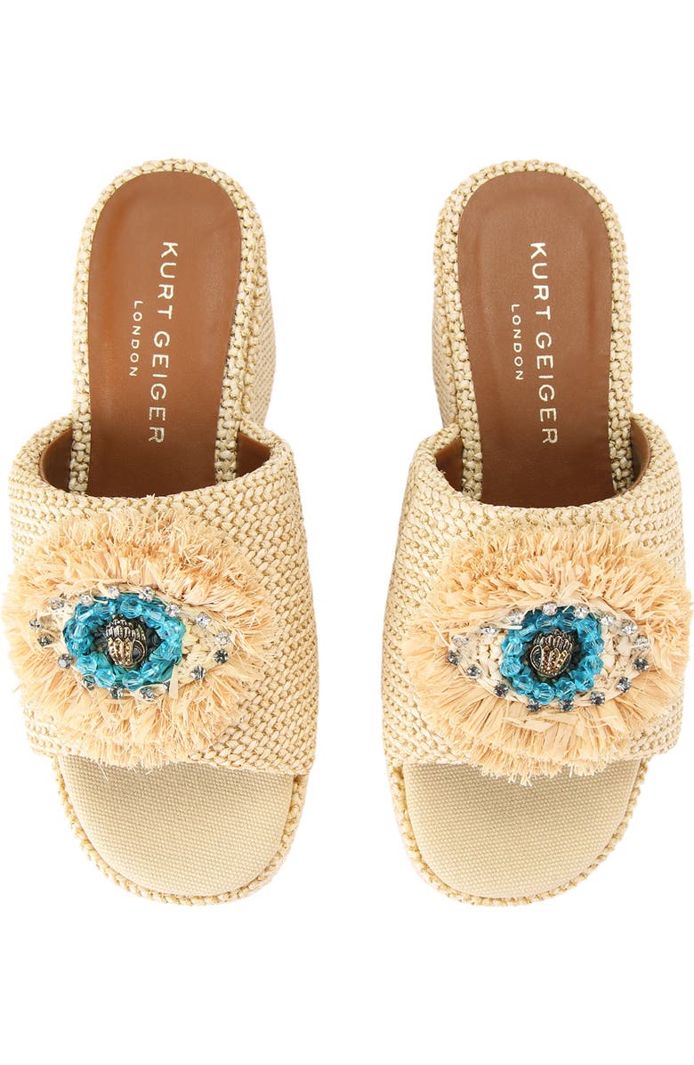 Kurt Geiger London Kensington Eye Platform Sandal, Alternate, color,