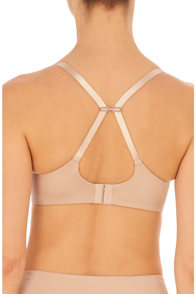 Liquid Underwire Balconette Push-Up Bra, Alternate, color, LIGHT MOCHA