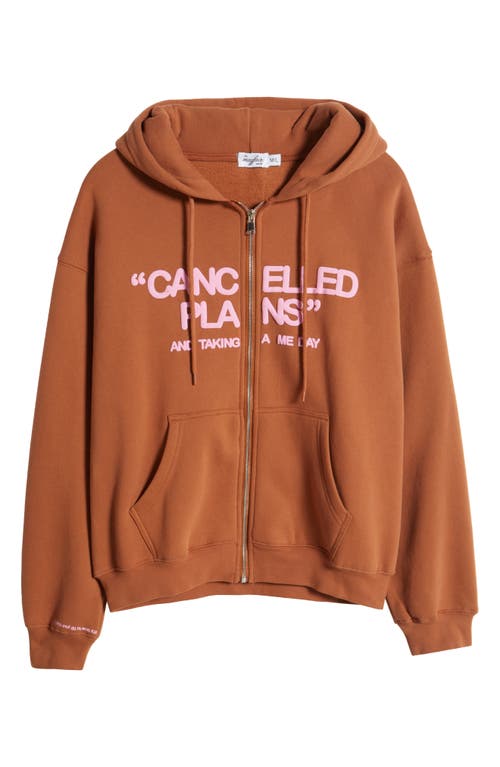 THE MAYFAIR GROUP THE MAYFAIR GROUP ME DAY FLEECE GRAPHIC ZIP HOODIE