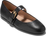 Cole Haan Grand Ambition Alissa Mary Jane Leather Flat