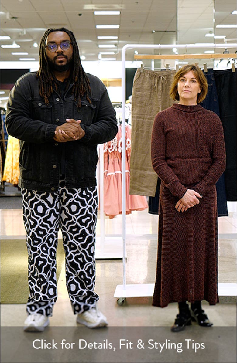 Pixel Knit Midi Skirt, sales video thumbnail