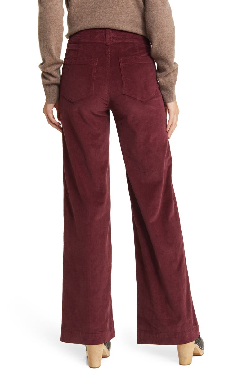 Corduroy Wide Leg Pants