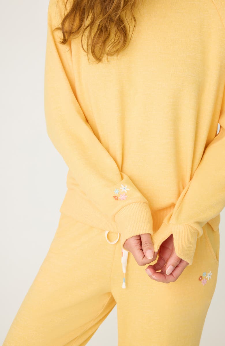 PJ Salvage Sunshine Mind Sweatshirt, Alternate, color, 