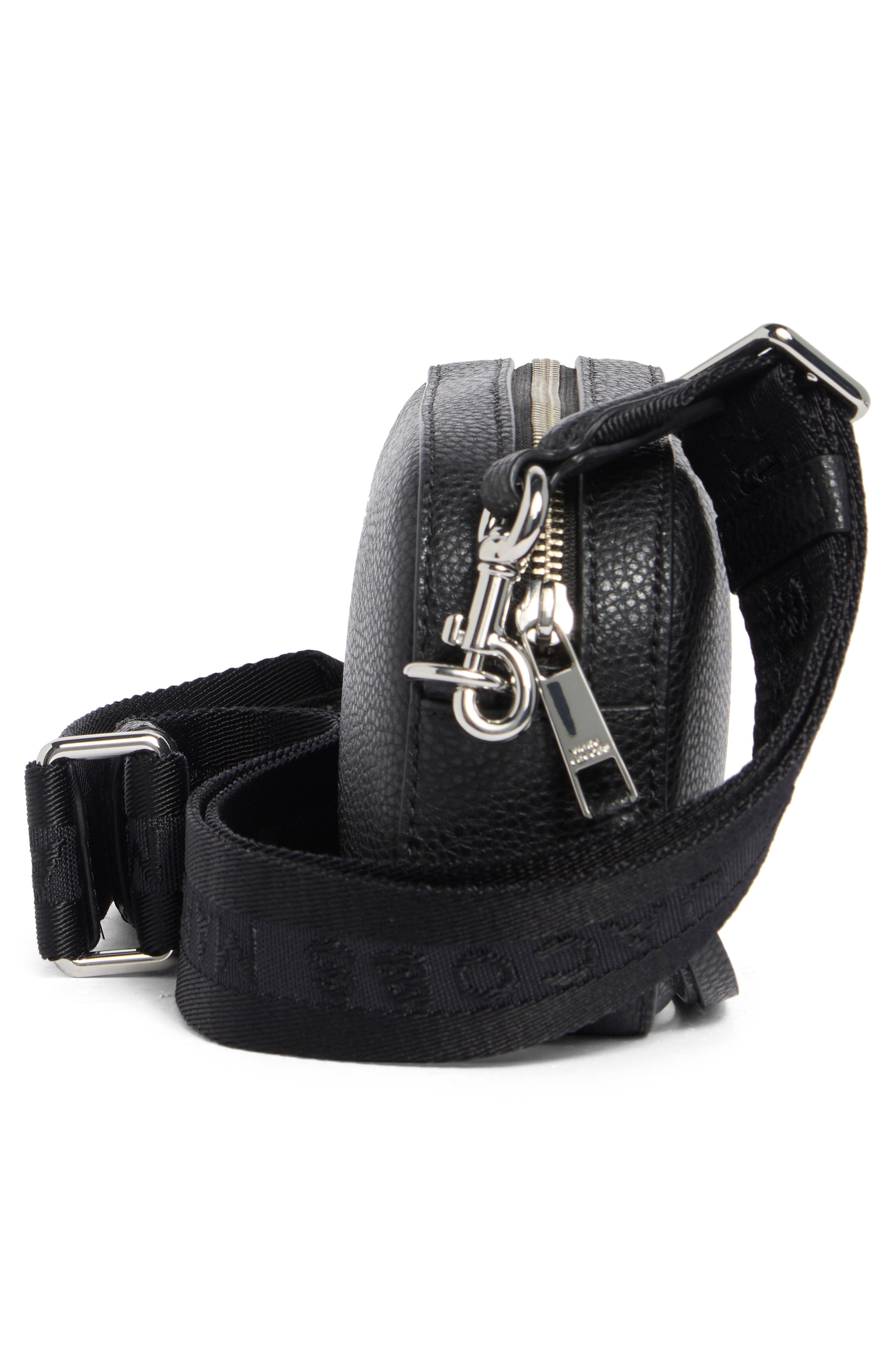 Camera Crossbody Bag, Alternate, color, BLACK