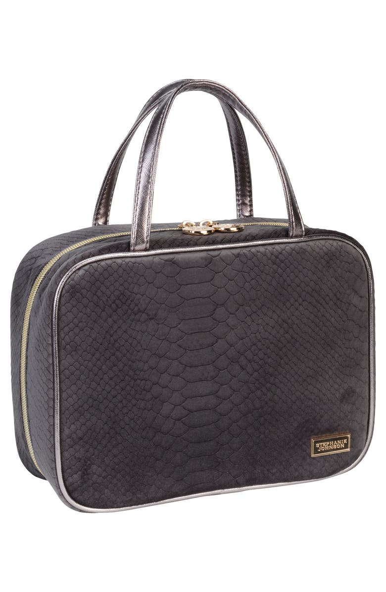 Stephanie Johnson Marais Mink ML Traveler Cosmetics Case, Alternate, color,