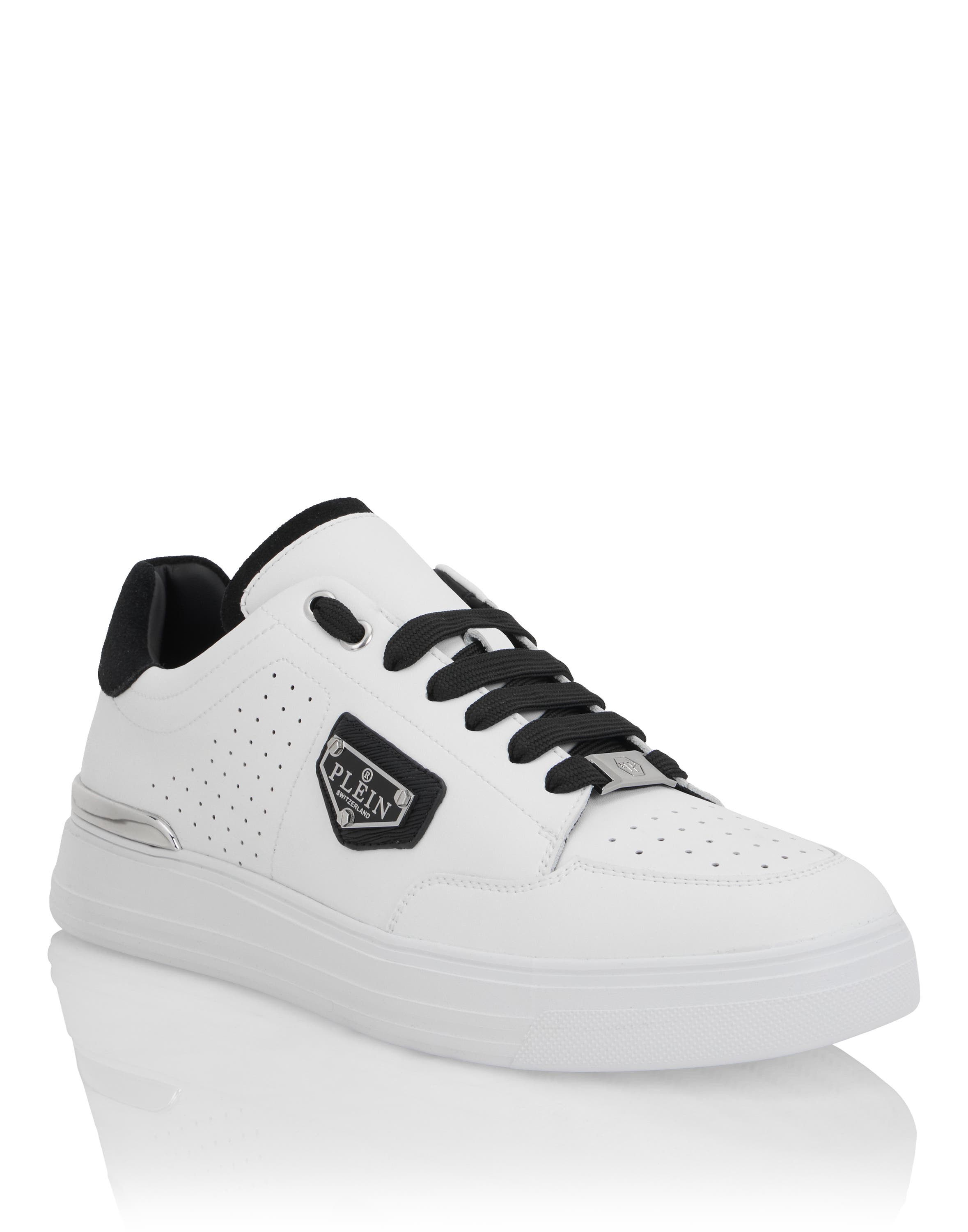 Low-Top Sneakers Triangle Performance Unisex, Main, color, white/black