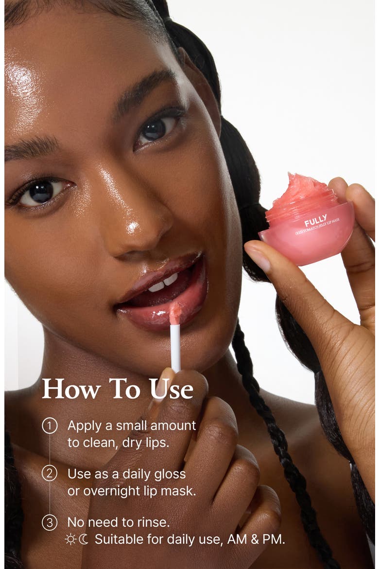 Red Tomato Jelly Lip Mask, Alternate, color, NO COLOR