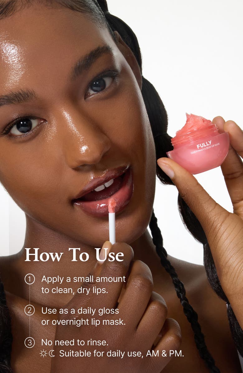 Fully Red Tomato Jelly Lip Mask, Alternate, color, 