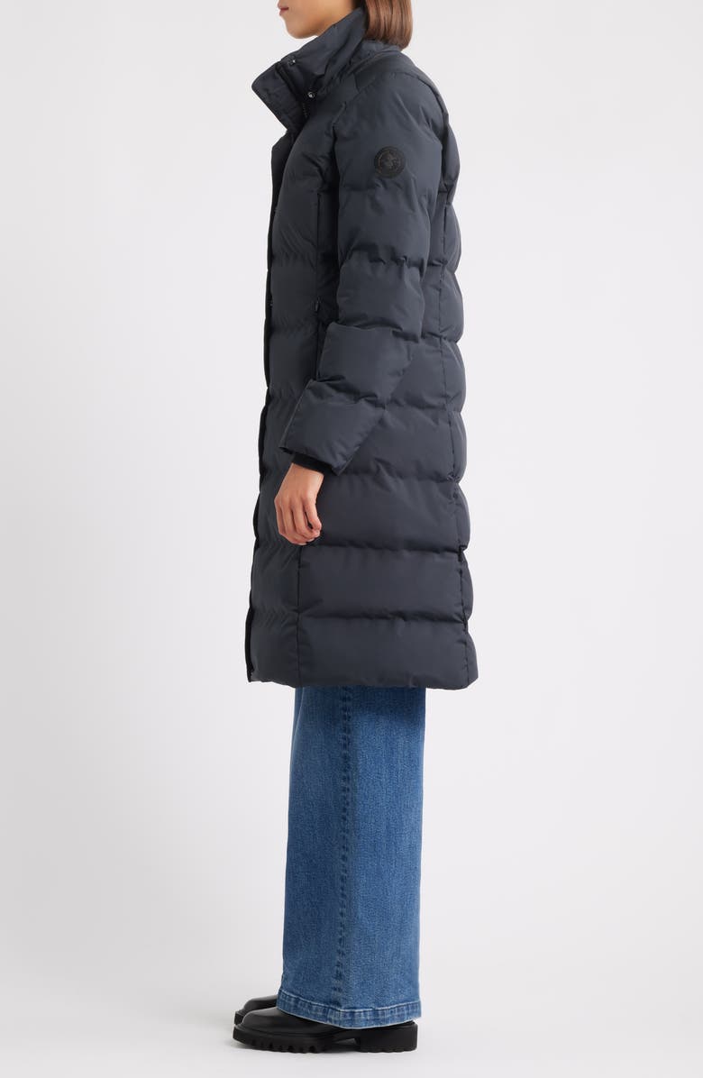 Save The Duck Helsinki Hooded Puffer Coat, Alternate, color, Black