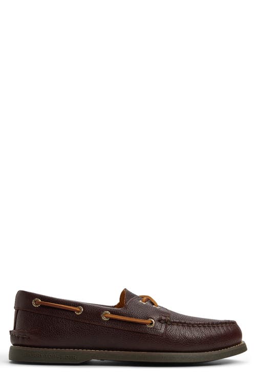 Sperry Gold Cup Authentic Original 2-eye Boat Shoe In Brown