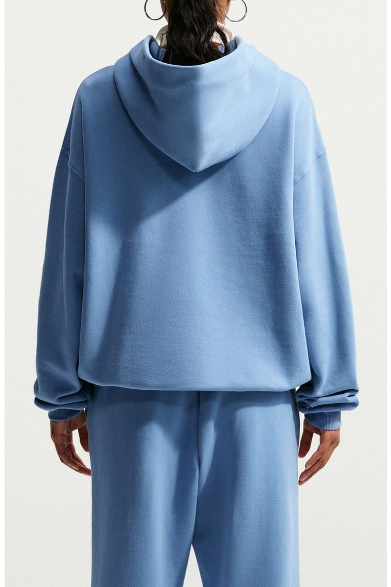 Oversized Pullover Hoodie, Alternate, color, WORK BLUE/ SAIL