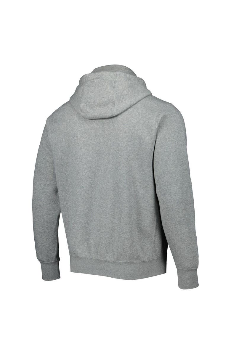 Nike Men's Nike Heather Gray France National Team Club Fleece Full-Zip Hoodie, Alternate, color,