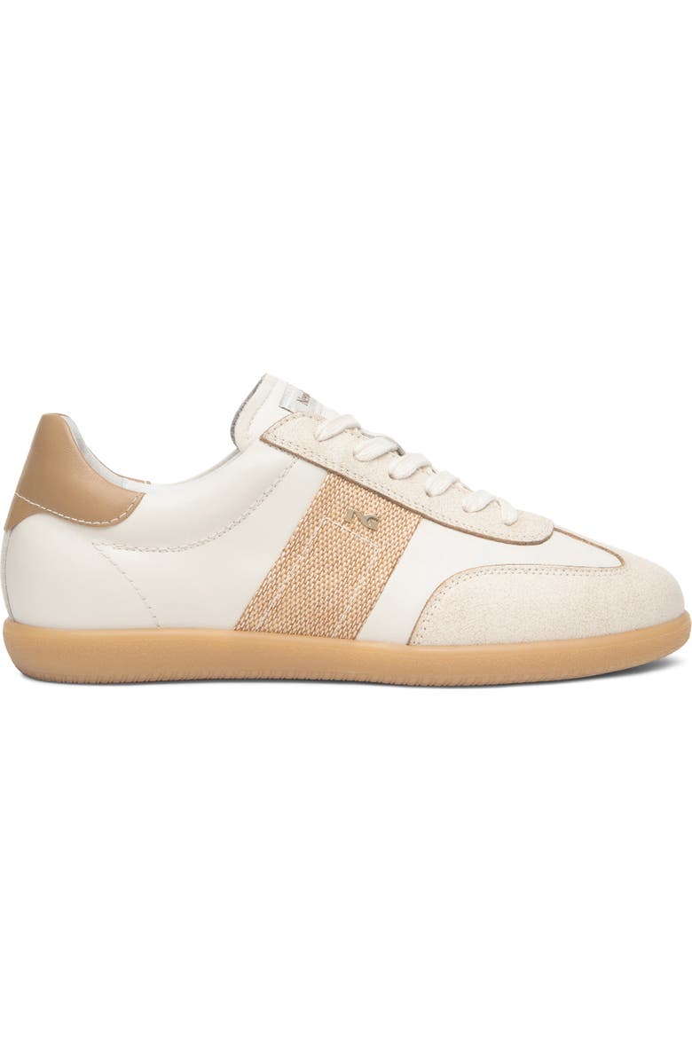 NeroGiardini Low Top Sneaker, Alternate, color, White/ Beige