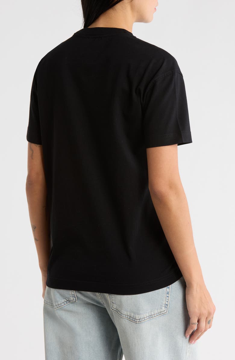 Off-White Big Logo Bookish T-Shirt, Alternate, color, Black White