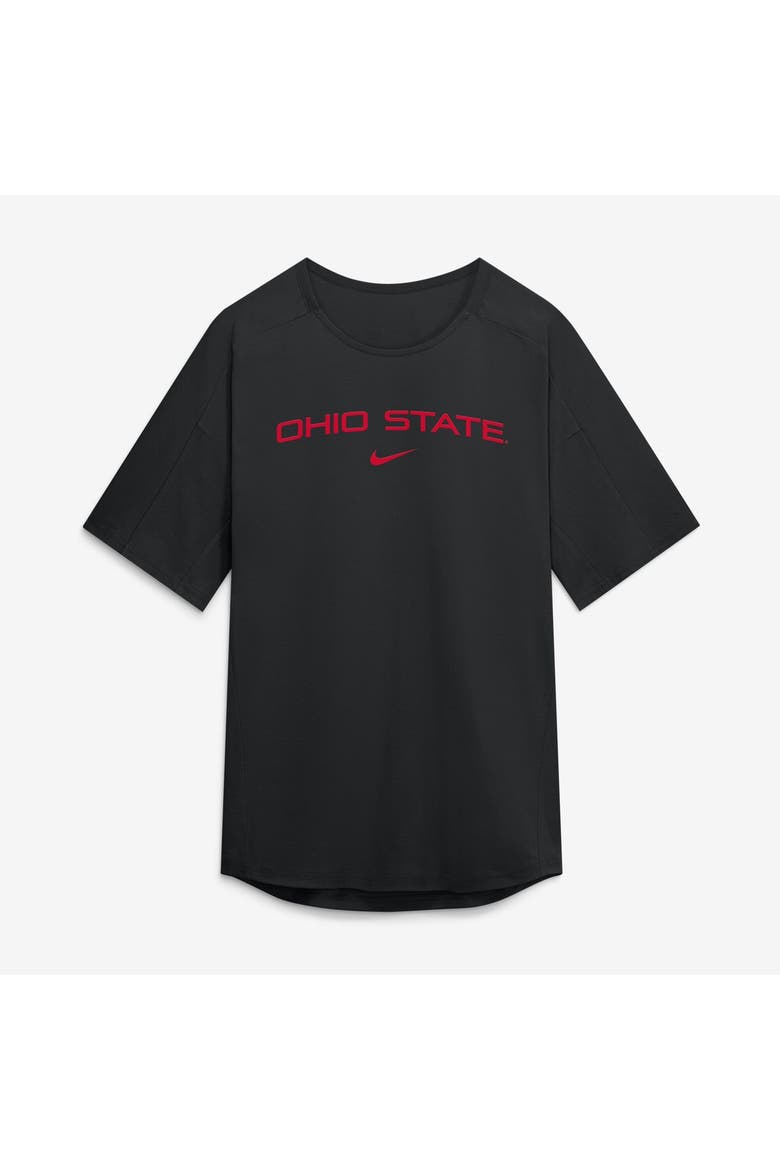 Men's Nike Black Ohio State Buckeyes Golf Club Shirt, Alternate, color, Black