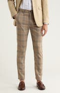 T.R. PREMIUM Plaid Straight Leg Trousers