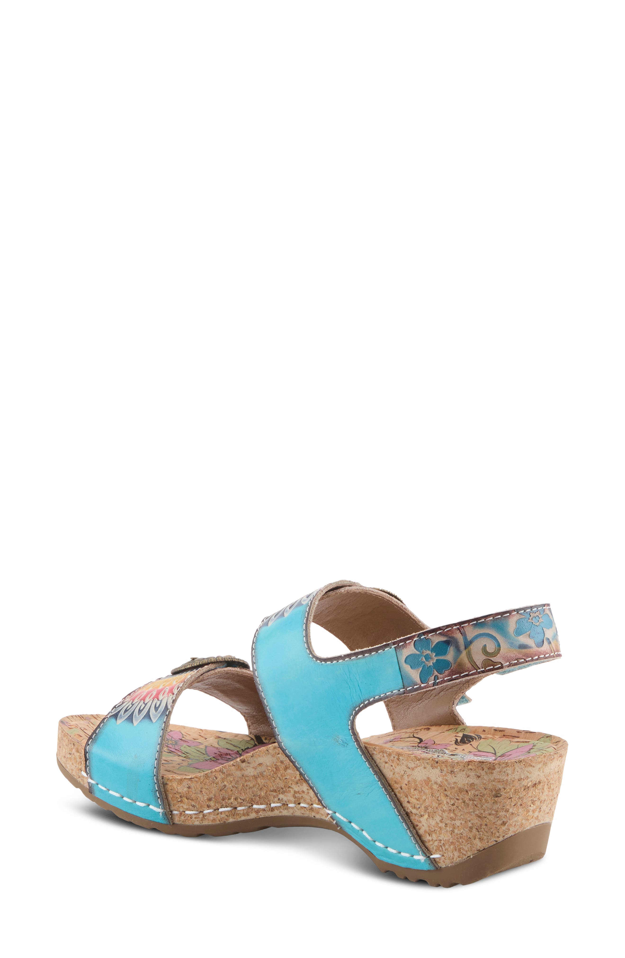 Colomecool Slingback Sandal, Alternate, color, TURQUOISE MULTI