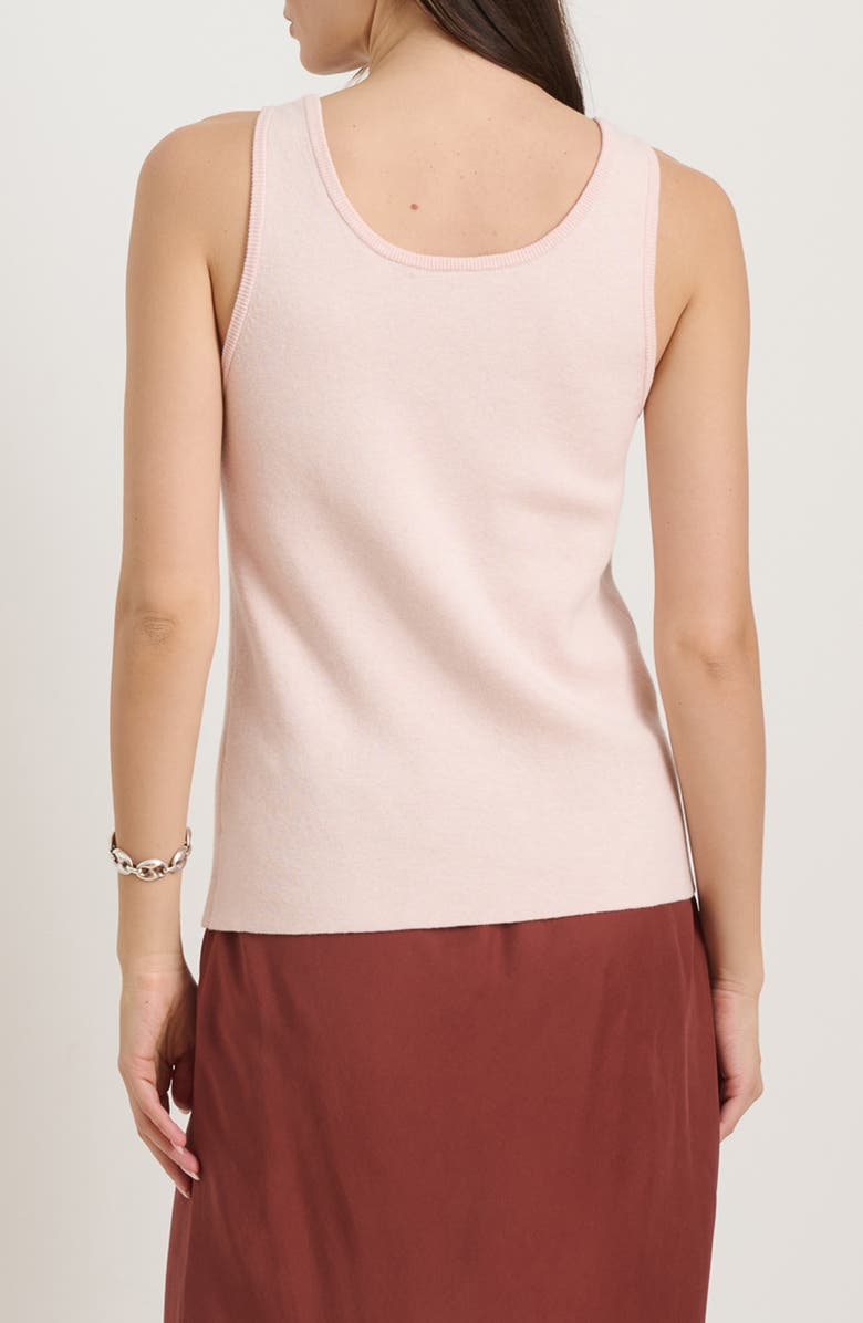 Alex Mill Louisa Cotton & Cashmere Vest, Alternate, color, Whisper Pink