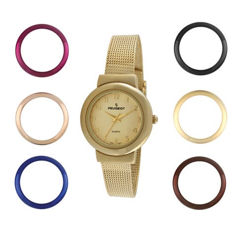 Seven Interchangeable Bezel Watch Gift Set- 25MM
