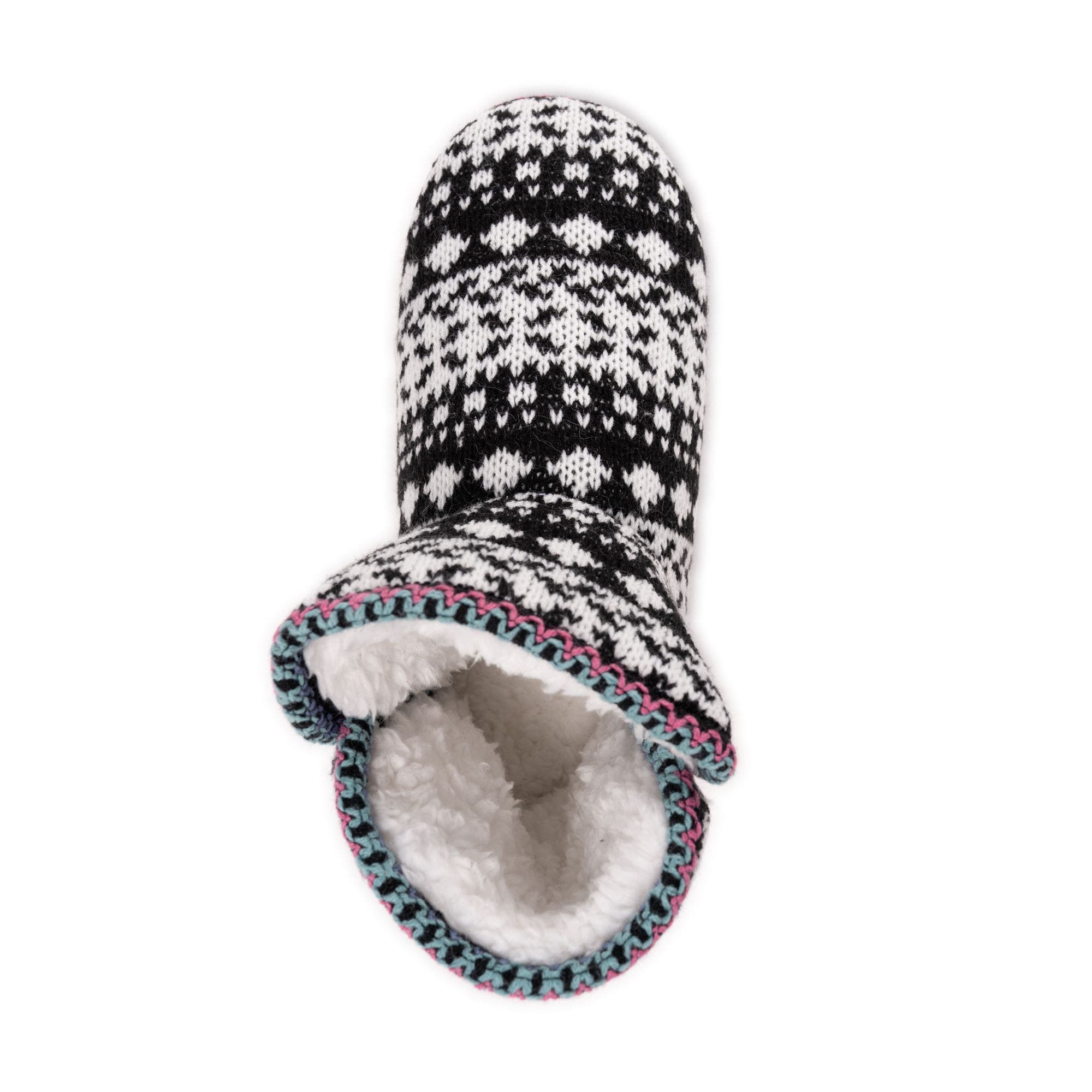 Leigh Bootie Slipper, Alternate, color, Black