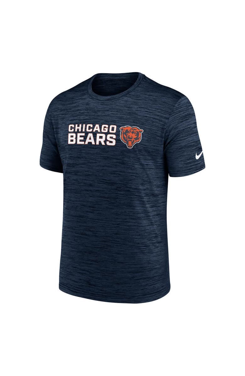 Nike Men's Nike Navy Chicago Bears Big & Tall Primetime Reverse Play Velocity Performance T-Shirt, Alternate, color, Navy