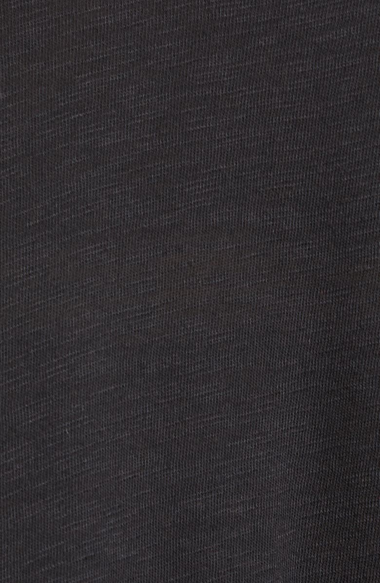 Splendid Crewneck Slub Jersey Tee, Alternate, color, Black