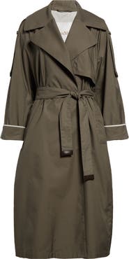 Max Mara Utrench Oversize Water Repellent Twill Trench Coat