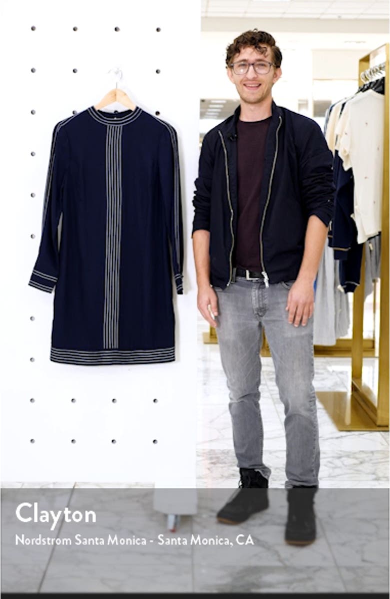 Miriam Long Sleeve Shift Dress, sales video thumbnail