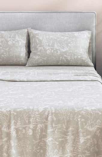 Woven & Weft Turkish Cotton Flannel Holiday Sheet Set