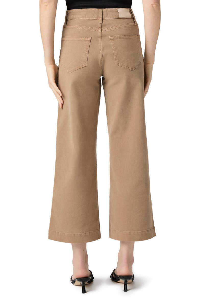Anessa High Waist Ankle Wide Leg Jeans, Alternate, color, VINTAGE CANEWOOD