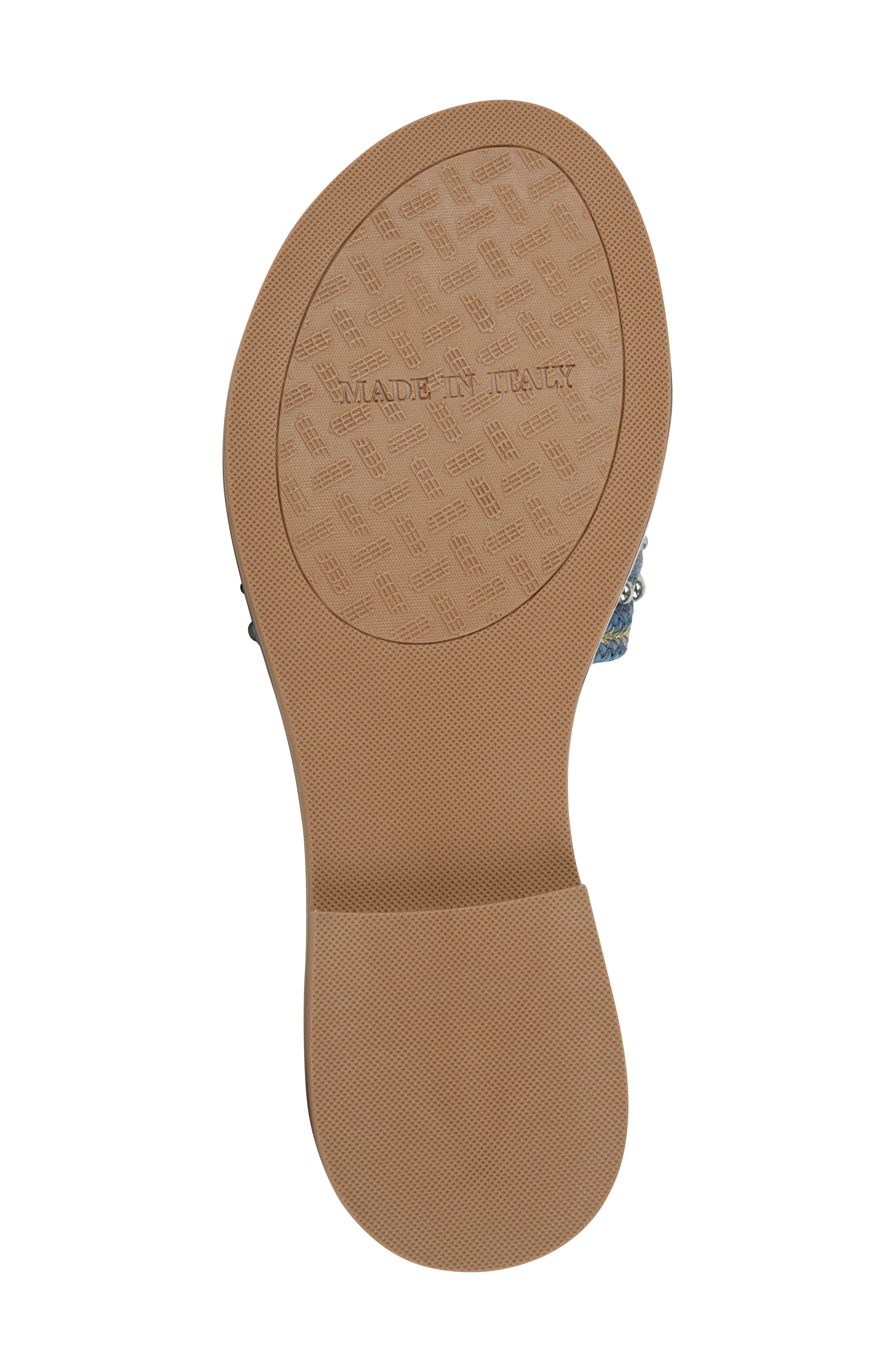 Mitzy Slide Sandal, Alternate, color, DENIM