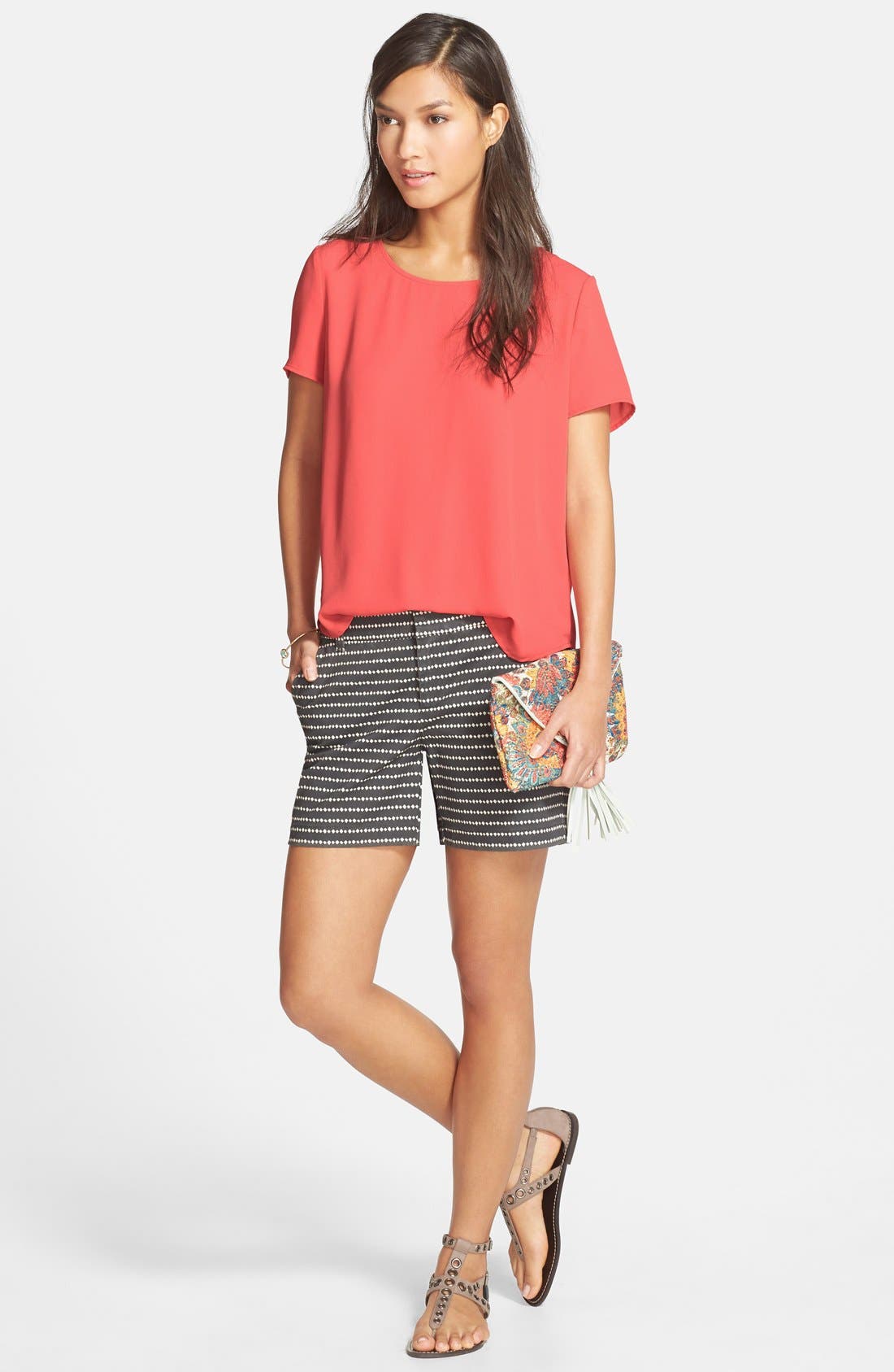 'Fortaleza' Clutch, Alternate, color, MINT