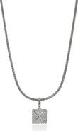 John Hardy Icon Stud Pendant Necklace, Sterling Silver, Diamonds