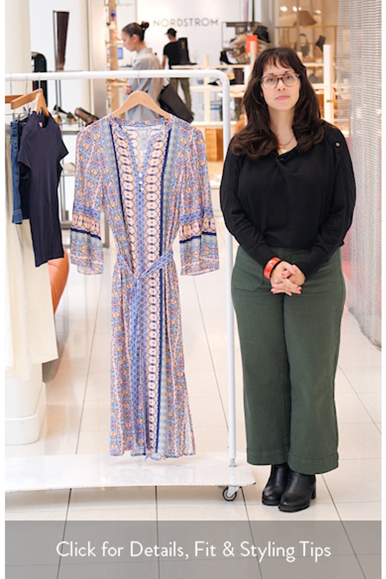 Mosaic Cove Mixed Print Dress video