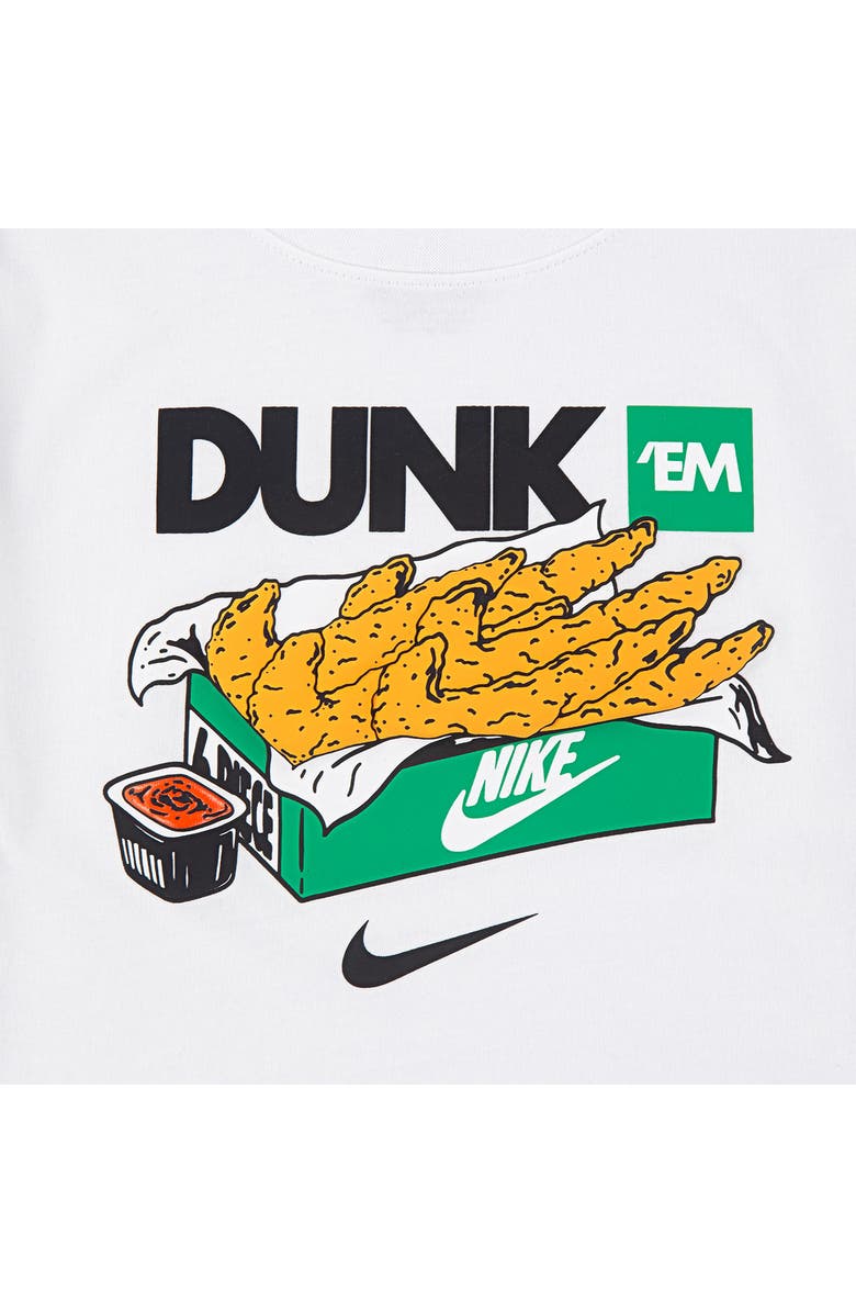 Nike Kids' Dunk 'Em Tenders Graphic T-Shirt, Alternate, color, 