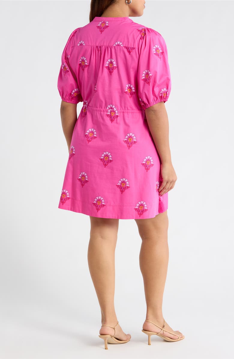 SUGARLIPS Scarlett Floral Hesper Minidress, Alternate, color, Fuchsia-Pinks