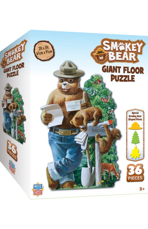 Smokey Bear 36 Piece Floor Jigsaw Puzzle