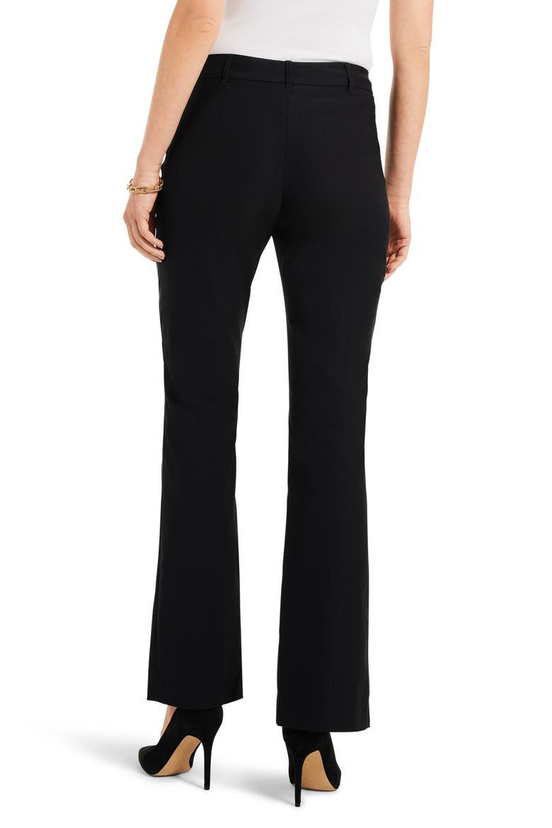Polished Wonderstretch Boot Cut Pants, Alternate, color, BLACK ONYX