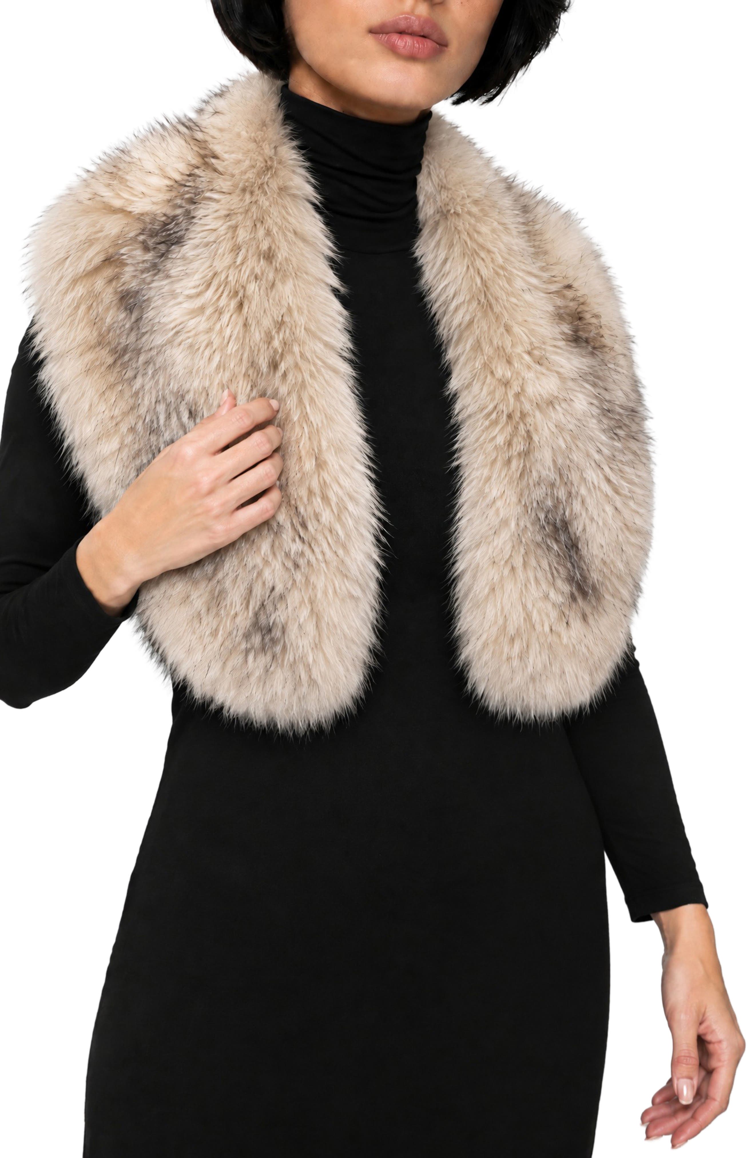 Faux Fur Wrap Scarf